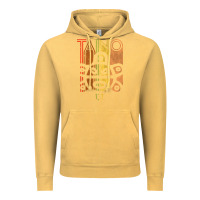 Vintage Mustard Taino Sun Boricua Vintage Taino Gift of Puerto Rico Vintage Hoodie - longCreatives