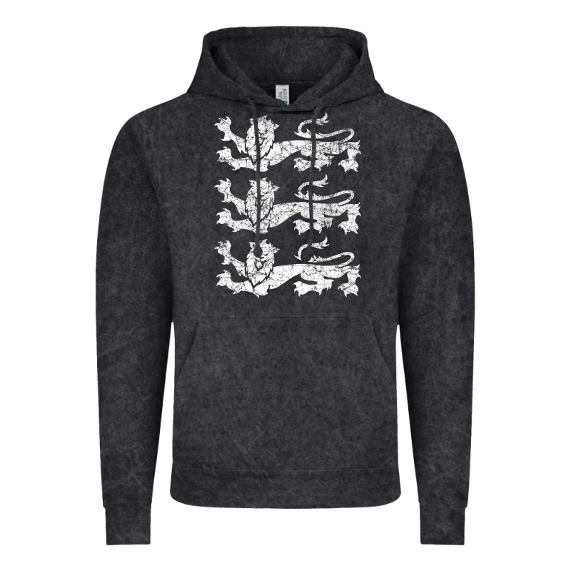 Retro Three England Lions Vintage Souvenir Vintage Hoodie by longCreatives | Teevron
