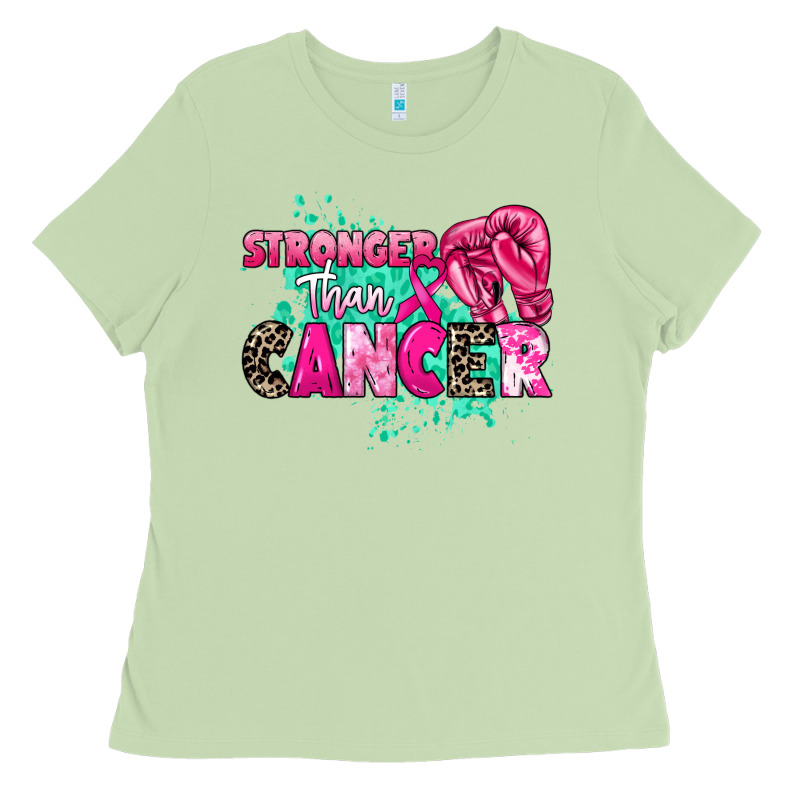 Stronger Than Cancer Ladies Tee by HowdyJamesFarm | Teevron