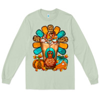 Matcha Thanksgiving Cold Drink Frappe Long Sleeve Tee - FaDigitalArtStudio