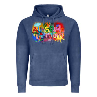Vintage Denim Au-some mom Autism Vintage Hoodie - FaDigitalArtStudio