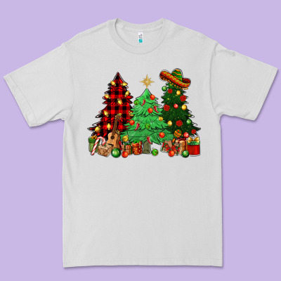 Mexican Christmas Trees Premium Tee Designed By Nancycooperartshop