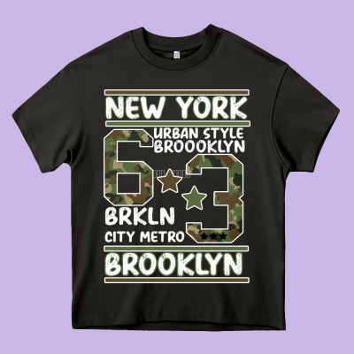 Newyork Brooklyn Heavy Core Tee Designed By Bettercallsaul