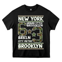 Black Newyork Brooklyn Heavy Core Tee - Bettercallsaul