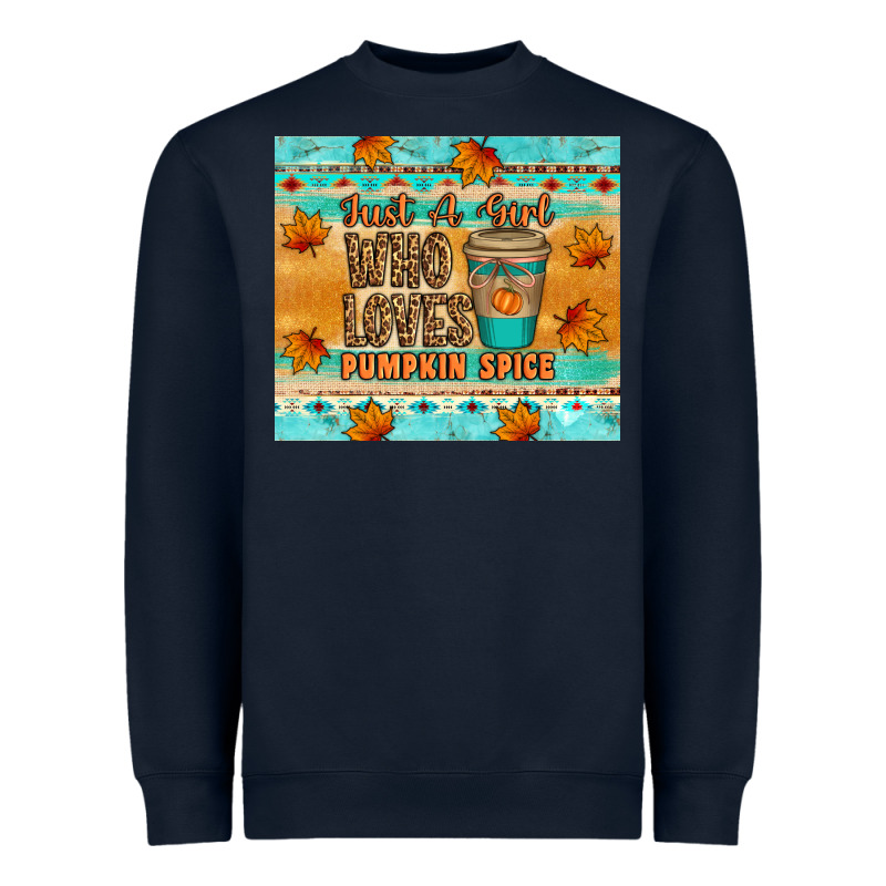 Just A Girl Who Loves Pumpkin Spice Tumbler Heavyweight Sweatshirt by Artiststas | Teevron