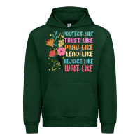 Forest Green women of the bible Urban Hoodie - JahusDesignShop