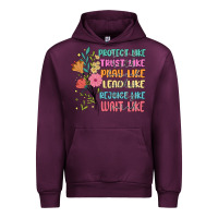 Mauve Wine women of the bible Urban Hoodie - JahusDesignShop