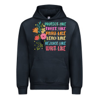 Navy women of the bible Urban Hoodie - JahusDesignShop