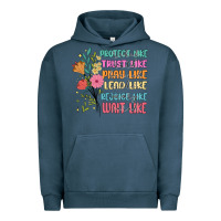 Pigment Midnight Navy women of the bible Urban Hoodie - JahusDesignShop