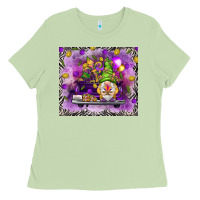 Matcha gnome on the truck tumbler hjf Ladies Tee - HowdyJamesFarm