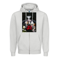 Dove Grey Graphic Movies  badguys film Mens Funny Zipper Hoodie - longCreatives