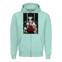 Seafoam Graphic Movies  badguys film Mens Funny Zipper Hoodie - longCreatives