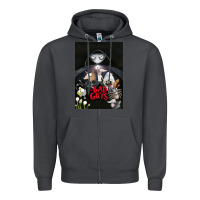 Smoke Graphic Movies  badguys film Mens Funny Zipper Hoodie - longCreatives