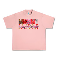 Salmon Mommy is my valentine mother's day Urban Heavy Tee - HowdyJamesFarm