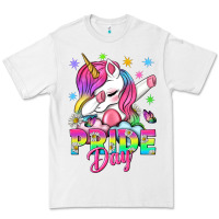 White Pride Day LGBTQ+ Premium Tee - NancyCooperArtShop
