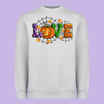 Halloween Love Heavyweight Sweatshirt Designed By Artiststas