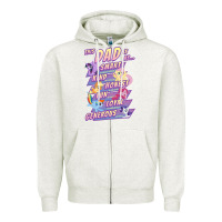 Oatmeal Heather My Little Pony Father's Day Group Shot This Dad Is Zipper Hoodie - longCreatives