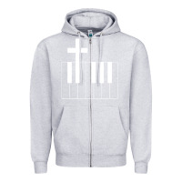 Heather Grey Church Organist Zipper Hoodie - longCreatives