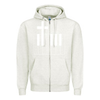 Oatmeal Heather Church Organist Zipper Hoodie - longCreatives