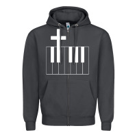 Smoke Church Organist Zipper Hoodie - longCreatives