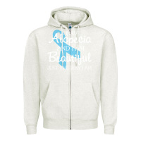 Oatmeal Heather I Have Alopecia Awareness, I Am Beautiful Just Th Zipper Hoodie - longCreatives