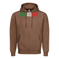 Chestnut Gabagool New Jersey Italian Flag Food Sicilian Cap Zipper Hoodie - longCreatives