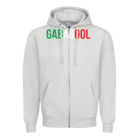 Dove Grey Gabagool New Jersey Italian Flag Food Sicilian Cap Zipper Hoodie - longCreatives