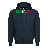 Navy Gabagool New Jersey Italian Flag Food Sicilian Cap Zipper Hoodie - longCreatives