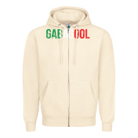 Sandshell Gabagool New Jersey Italian Flag Food Sicilian Cap Zipper Hoodie - longCreatives