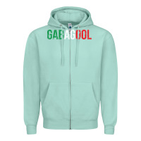 Seafoam Gabagool New Jersey Italian Flag Food Sicilian Cap Zipper Hoodie - longCreatives