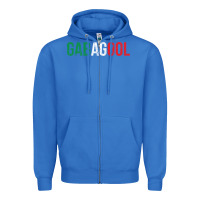 True Royal Gabagool New Jersey Italian Flag Food Sicilian Cap Zipper Hoodie - longCreatives
