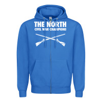 True Royal History - American Civil War North Union Zipper Hoodie - longCreatives