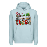 Blue Mist Its Beaut Clark Premium Hoodie - CowhideDigitalArt