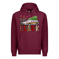 Burgundy Its Beaut Clark Premium Hoodie - CowhideDigitalArt