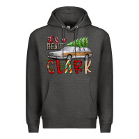 Charcoal Heather Its Beaut Clark Premium Hoodie - CowhideDigitalArt