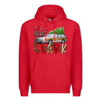 Red Its Beaut Clark Premium Hoodie - CowhideDigitalArt