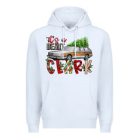 White Its Beaut Clark Premium Hoodie - CowhideDigitalArt