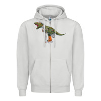 Dove Grey how ridiculous merch Zipper Hoodie - longCreatives