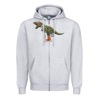 Heather Grey how ridiculous merch Zipper Hoodie - longCreatives