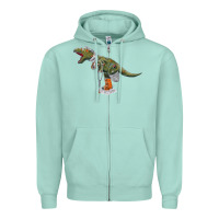Seafoam how ridiculous merch Zipper Hoodie - longCreatives