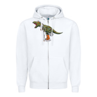 White how ridiculous merch Zipper Hoodie - longCreatives
