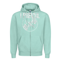 Seafoam I Prevail  Skeleton Hands  Official Merchandise Premium Zipper Hoodie - longCreatives