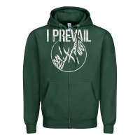 Sports Green I Prevail  Skeleton Hands  Official Merchandise Premium Zipper Hoodie - longCreatives