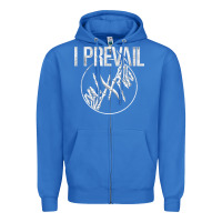 True Royal I Prevail  Skeleton Hands  Official Merchandise Premium Zipper Hoodie - longCreatives