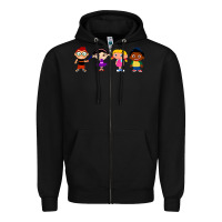 Black Little Einsteins Zipper Hoodie - longCreatives