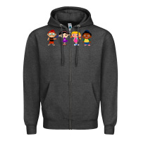Charcoal Heather Little Einsteins Zipper Hoodie - longCreatives
