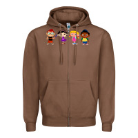 Chestnut Little Einsteins Zipper Hoodie - longCreatives