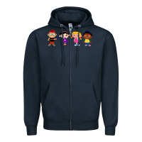 Navy Little Einsteins Zipper Hoodie - longCreatives