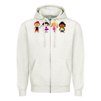 Oatmeal Heather Little Einsteins Zipper Hoodie - longCreatives