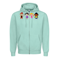 Seafoam Little Einsteins Zipper Hoodie - longCreatives